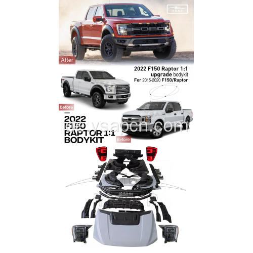 2022 F150/Raptor 1: 1 Upgrade-Kit für 2015-2020 F150/Raptor